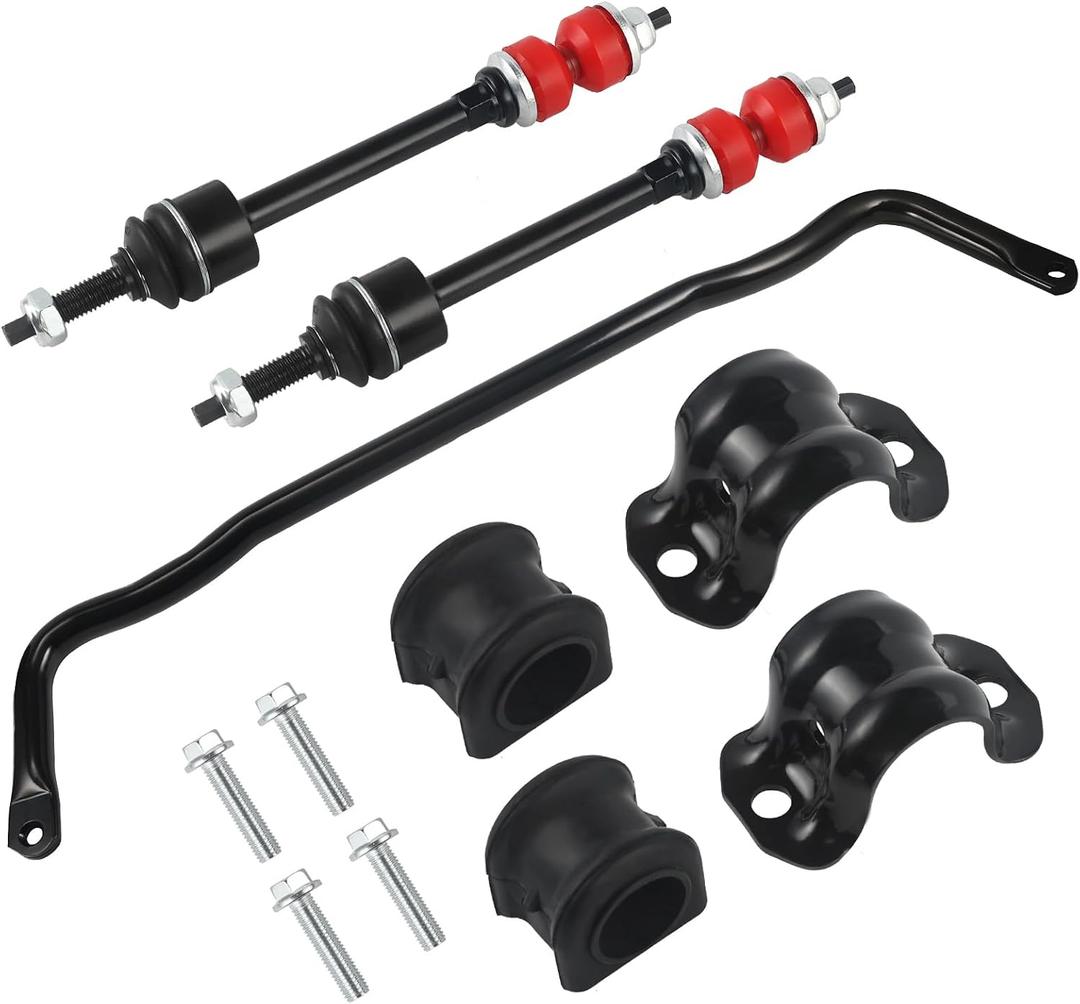 55398938AC Front Suspension Stabilizer Bar Fit for 2011-2018 Ram 1500,2019-2022 Ram 1500,2009-2010 Dodge Ram 1500 Classic 4WD (Sway Bar) OE#K80894 5170290AD 5170290AB 5170290AC