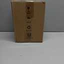 EmoH Small Bathroom Trash Can 2.1 Gallon /8-Liter Wastebasket, Modern Matte Black Stainless Steel Garbage Bin for Bedroom, Home Office, Toilet, RV, Under Sink, Near Desk