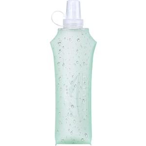 Zelvot Running Vest Soft Flask, BPA-Free 500ml Collapsible Water Bottle for Hydration Backpack, Folding Running Water Bottle for Marathon Hiking Cycling Climbing (Green, 500 ML)