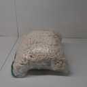 Adyrescia Chunky Knit Blanket Throw | 100% Hand Knit with Jumbo Chenille Yarn (50"x60", Cream White)