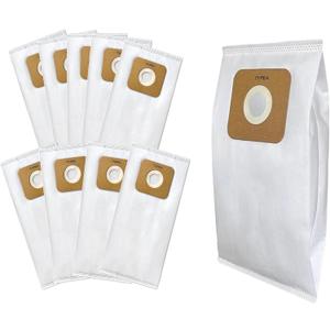 10 pack Type A HEPA Vacuum Bags Fit for simplicity symmetry,S20EZM,5000/6000 Series,for Riccar Most Vibrance, R-Series,2000/4000 Series Upright Vacuum Cleaners,Replacement Part RAH-6/SAH-6