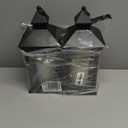 Bright Zeal 2Pack 14" Decorative Candle Lantern Black Outdoor Lanterns with Timer Candles  IP44 Waterproof Vintage Lanterns Battery Powered LED Decorative for Wedding  Warm White Hanging Wall