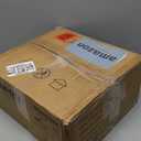 LANMEL 42'' Black and Gold Ceiling Fans with Lights and Remote, 6 Speed Low Profile Modern Ceiling Fan with Quiet DC Motor for Indoor Outdoor Bedroom Living Room