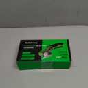 Cardboard Cutter, Rechargeable Cordless Electric Scissors, 4V Upgrade Motor Electric Box Cutter with 2 Blades, Safety Lock & LED Light, Powerful Cutting for Cardboard Box, Plastic, Leather (Green)