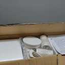 VEVOR 500W Macerator Pump, 29 GPM Flow, 26 ft/8 m Head, Macerator Sewerage Toilet Pump with 4 Water Inlets, Waste Water Disposal Upflush Machine for Toilet, Basement, Shower, Sink, Laundry, Bathtub