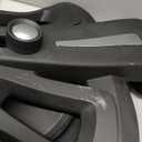 Hbada P5 Ergonomic Office Chair, Desk Chair with Adjustable Lumbar Support and Height, Comfortable Mesh Computer Chair with Footrest 2D Headrest, Swivel Tilt Function Black