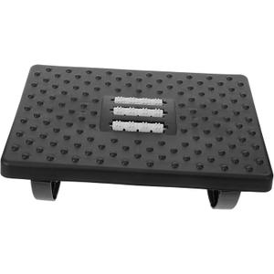 HOMSFOU Foot Rest Non-Skid Desk Foot Stool Office Footstool Under Desk Leg Rest