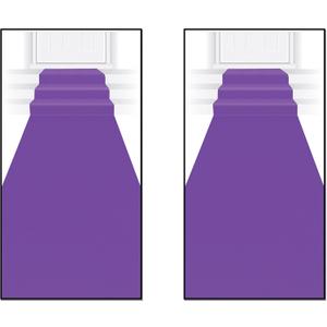 Purple Carpet Sidewalk Runner Pack of 2 (Onesize)
