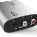 OREI HDMI eARC & ARC Audio Extractor Converter  HDMI ARC to RCA L/R Converter with 3.5mm Jack  ARC/eARC Audio Converter for Speaker, Headphone, Home Theater (DA25)