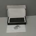 6Pack Rubber Coated Magnetic License Plate Holder, Premium Magnet Tag, Demo Tag Test Drive, Car Dealer Magnet License Plate Bar Frame with Screws, No Scratch for Car Truck (Black)