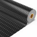 4x10 FT Garage Floor Mat, 3.6mm Extra Thick Diamond Plate