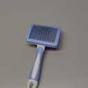 Vinabo Brush for Dogs and Cats, Self-Cleaning for Small Dogs, Cat Brush, Pet Brush, for Dogs and Cats, Eliminate Tomentose Undercoat Tangles-Blue