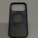 TORRAS for iPhone 17 Pro Case 360 Magnetic Stand O3 Fitness Series, [Fit for MagSafe] [360 Rotating Kickstand] 4X Mil-Grade Shockproof, Camera Control Button, Slim, Translucent Deep Blue