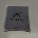 Sunzel Wide Leg Yoga Pants for Women, High Waisted Tummy Control, Soft Stretch, 32" Inseam (Black, M)