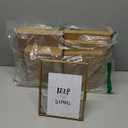 Picture Frames 9-Pack - Floating Frame Set for Table Numbers, Wedding Signs, Photos, or Table Decor by Great Northern Popcorn (Gold)