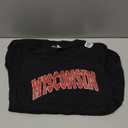 Wisconsin - Throwback Design - Classic T-Shirt Medium, Youth, Black