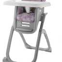 Graco® DuoDiner DLX Highchair, 6 Stages of Use – Infant to Baby High Chair, Infant to Toddler Booster Seat, Youth Stool, 5 Adjustable Height Positions, Lilac Mod