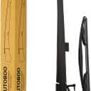 Rear Window Wiper Arm Blade Set Replacement For Cadillac Escalade,GMC Yukon,Chevy Tahoe Suburban,2007-2013 - Back Windshield Wiper Accessories OEM 15277756 Blade:12"