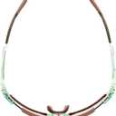 AMBEYE Sports Sunglasses  UV400 REVO Mirror Lens, Ultra-Light TR90 Full Frame, Adjustable Nose Pads, Anti-Slip Arms  Cycling Running Hiking Triathlon  green