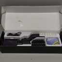 Electric Rotary Grill Brush for BBQ  304 Stainless Steel Rotary Brush Head, Anti-Shedding Bristles, Rechargeable 3-Speed Power Control, Up to 90-Min Runtime, Outdoor Grill Cleaner Black