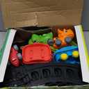 Train Set for Toddlers w/Steam, Music & Lights - Electric Train Toys for Kids w/Tracks Accessories, Including 3 Dinosaur Car and 3 Trailer, Christmas Birthday Gifts for 3 4 5 6+ Years Old Boys Girls.