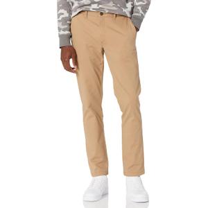 Amazon Essentials Men's Casual Stretch Chino Pant (Beige, L)