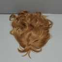 Long Curly Wavy Strawberry Blonde Highlights Natural Synthetic Hair Wigs with Bangs for Women Daily Wear, Cosplay, Halloween