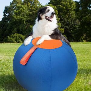 Herding Ball for Dogs Interactive Dog Ball Zippered Herding Ball Scratch Resistant for Dogs Training
