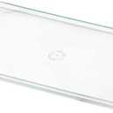 Acrylic Serving Tray with Handles Ottoman Countertop Decorative Tray Serving Tray Spill-Proof Tray for Coffee Table Living Room Bedroom 16 x 9 x 0.8 inches - (Transparent Color)