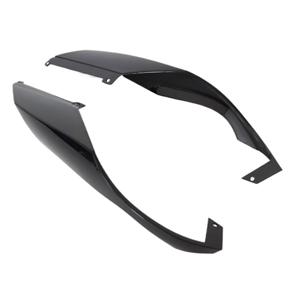 for ZX-25R se ZX-4R ZX-4RR 2026 2025 2024 2023-2020 zx4r zx4rr zx25r Motorcycle Rear Wing Tail Wing Rear Spoiler Winglet Tail Spoiler Aerodynamic Wing Rear Fairing Wing Accessories (Black)