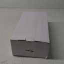 Shoe Cover Dispenser with 200pcs Disposable Shoe Covers, Automatic Shoe Cover Machine Fits shoes up to Men's size 12, Suitable for Home, Factory, Hospital (Silver)