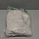 Retro Farmhouse Ruffle Tablecloth Cotton Flounces Trim Washable Table Cover Tablecloths for Rectangle Table Baby Shower Kitchen Party Wedding Decor 60''x102'' (Off-white)