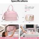 TOPEAST Travel Duffle Bag, Carry On Overnight Weekender Bags for Women/Men, 17.71 x 9.05 x 12.2 inches