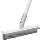 IVYROLL Grout Brush with Long Handle, Floor Cleaning Scrubber with Stiff Bristles for Tile Line, Shower, Crevice, Bathroom, Kitchen and Hard-to-Reach Corners (White)