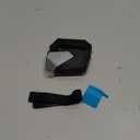 Aulumu A39 Geometric AirPods Pro 3 Case with Lock | Protective Cover with Nylon Buckle | Alloy Armour | Compatible with Apple AirPods Pro 3rd Generation Case (2025) - Transparent Gray (Translucent Grey)