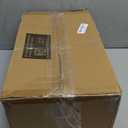 BESTSTAR 200PCS Gold Plastic Plates Set, 100 10.25 inch Dinner Plate and 100 7.5 inch Dessert Plates, Premium Disposable Plates for Party, Wedding