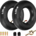 FVRITO 12x5.00-6 Inner Tube for Razor Dirt Quad 4 Wheeler electric ATV (Versions 19 and Up) Go Kart Yard Tractors wheelbarrow Lawn Mower Wagons Hand Trucks Dolly Heavy-Duty Bent Stem