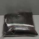 PRIMROSE Brown Polyester Velvet Curtains 84 inch Long for Living Room,Set of 2 Panels Blackout Rod Pocket Back Tab Window Treatment Room Darkening Heavy Decorative Curtains Drapes for Bedroom.