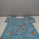 Women's Casual T-Shirt Summer Short Sleeve Loose Fit Tops Crew Neck Side Slits Tees BEC L