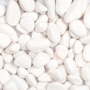 5lbs White Natural River Rocks, Polished Pebbles for Plants Garden, 1-2 inch Decorative White Stones, Ideal for Fish Tank, Vases, Crafting, Home Decor and Garden Landscaping Rocks,White