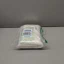 NICETOWN White Linen Sheer Curtains and Drapes 84 inches Long, Rod Pocket & Back Tab semitransparent with Light Through Vertical Window Treatments for Sliding Glass Door & Living Room, 52"W, Set of 2