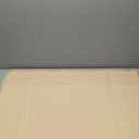 Under Sink Mat, 34" x 22" Waterproof Silicone Under Sink Tray for Kitchen & Laundry Cabinets, Kitchen Cabinet Shelf Protector, Up to 3.3 Gallons Liquid, Fits 36 inch Standard Cabinet(Grey) (Apricot)