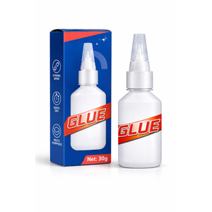 Rubber Glue, 30g Super Glue for Rubber, Tires, Seals, Gaskets, Shoe Soles, Hose, Tire Adhesive Heavy Duty, Waterproof, with Anti-Clog Cap, Heat-Resistant (with 3 Droppers)