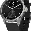 WITHINGS ScanWatch 2 - Hybrid Smart Watch, Heart Rate Monitoring, Fitness Tracker, Cycle Tracker, Sleep Monitoring, GPS Tracker, 30-Day Battery Life, Android & Apple Compatible, HSA/FSA (Black)
