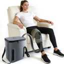 Ice Machine for Knee After Surgery - Cold Therapy Machine for Knee Replacement Post Surgery - 19Qt Bucket with Quiet Pump for Recovery & Comfort, Gray