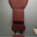 Black Panther Car Seat Cover, Luxury Car Protector, Universal Anti-Slip Driver Seat Cover with Backrest(2 Pieces, Red Wine)