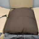 CLOTHKNOW Brown King Size Comforter Set Dark Coffee Bedding Comforter Sets Soft Brown Comforter Men Women Comforter with 2 x Pillow Cases