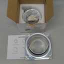 DVC-180 Magnetic Dryer Vent Coupling Connector Kit Easy to Clean Quick Connector Including a 3.3ft 4" Duct and two Clamps