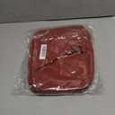 Travel Toiletry Bag with Hanging Hook (Waterproof, red)