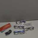 Gaoye Reading Glasses Men/Women, Eyeglasses, Blue Light Readers for Men/Women, Computer Eye Glasses, Cheaters , 4 Pack